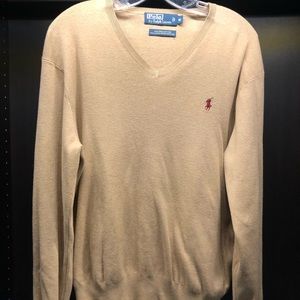 Polo Vneck Sweater